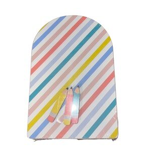 B2C Arched Magnetic Dry-Erase Board | Pastel Rainbow | NWT
